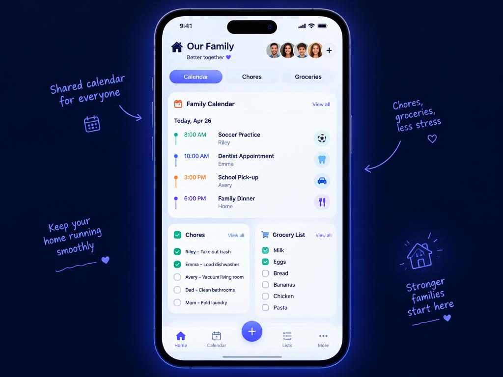 Family Assistant app preview